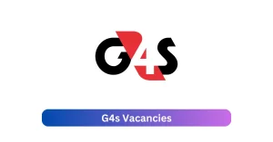 G4s Vacancies 2025 Offer x12 jobs @g4s.com