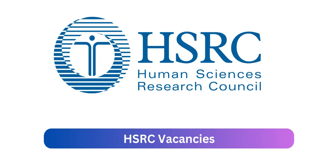 HSRC Vacancies 2025 Released x5 jobs @hsrc.ac.za